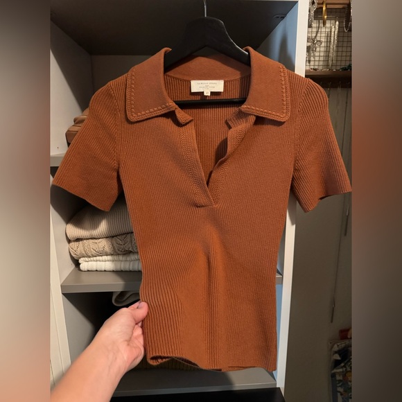 NWT. Sezane Eloy Jumper in Camel - Picture 5 of 6